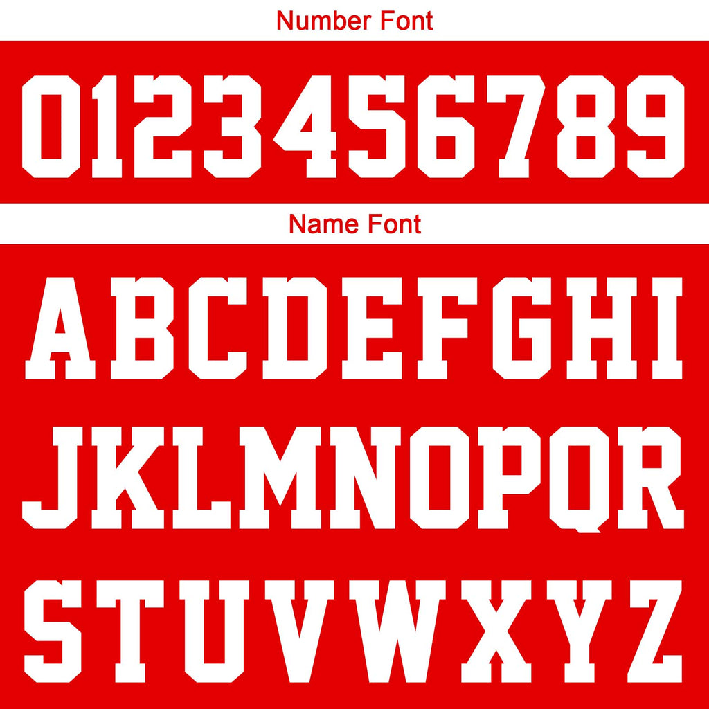 Custom Red Sleeve Hoodies for Men Women Shirts with Hoods Printed Name Logo enthsush
