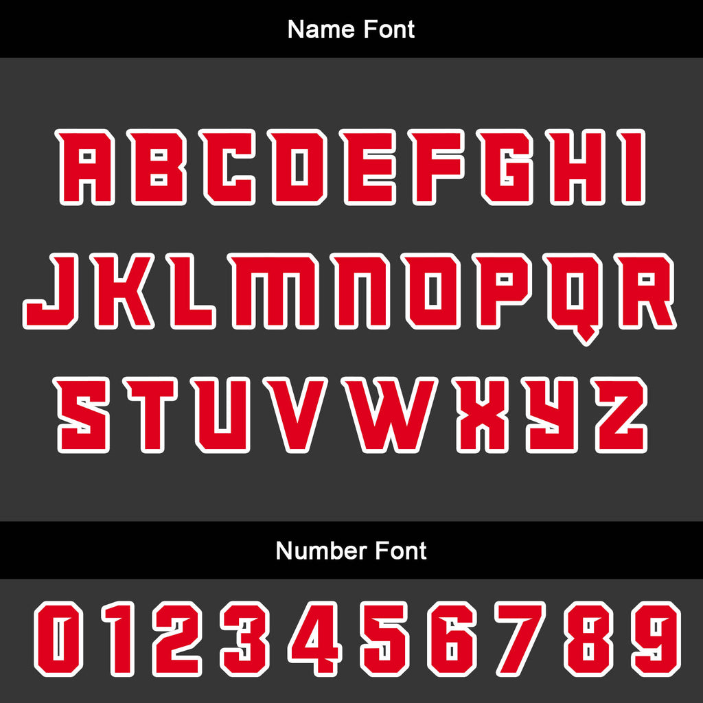 Custom Red Basketball Jersey Uniform Suit Printed Your Logo Name Number enthsush