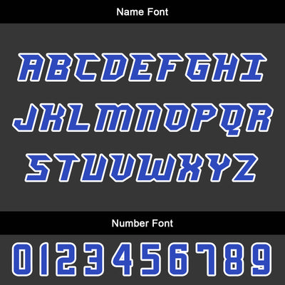 Custom Blue Basketball Jersey Uniform Suit Printed Your Logo Name Number enthsush