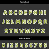 Custom Yellow Green Jerseys for Men Women Personalized Soccer Uniforms for Adult and Kid