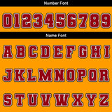 Custom Black Yellow Red Waterproof Varsity Jackets Personalized Stitched Name Number Logo to Letterman Jackets