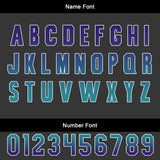 Custom Black Cyan Jerseys for Men Women Personalized Soccer Uniforms for Adult and Kid