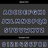 Custom Blue Jerseys for Men Women Personalized Soccer Uniforms for Adult and Kid