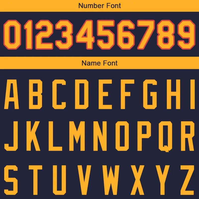 Custom Stitched Basketball Jersey for Men, Women And Kids Navy-Yellow-Orange enthsush