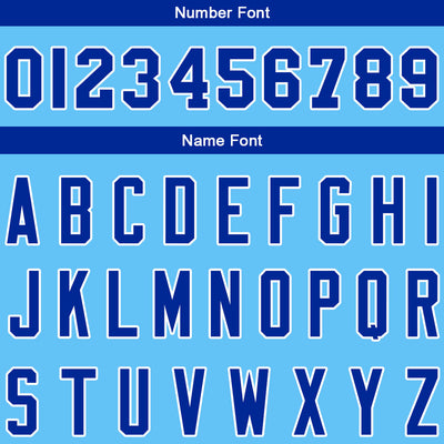 Custom Blue Sweatshirt Hoodie For Men Women Girl Boy Print Your Logo Name Number enthsush