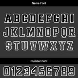 Custom Black Ash Basketball Jersey Uniform Suit Printed Your Logo Name Number