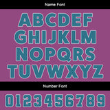 Custom Purple Blue Jerseys for Men Women Personalized Soccer Uniforms for Adult and Kid