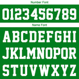 Custom Green Sleeve Hoodies for Men Women Shirts with Hoods Printed Name Logo