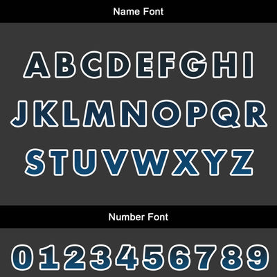 Custom Dark Blue Basketball Jersey Uniform Suit Printed Your Logo Name Number enthsush