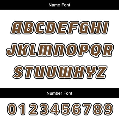 Custom Brown Reversible Basketball Suit for Adults and Kids Personalized Jersey enthsush