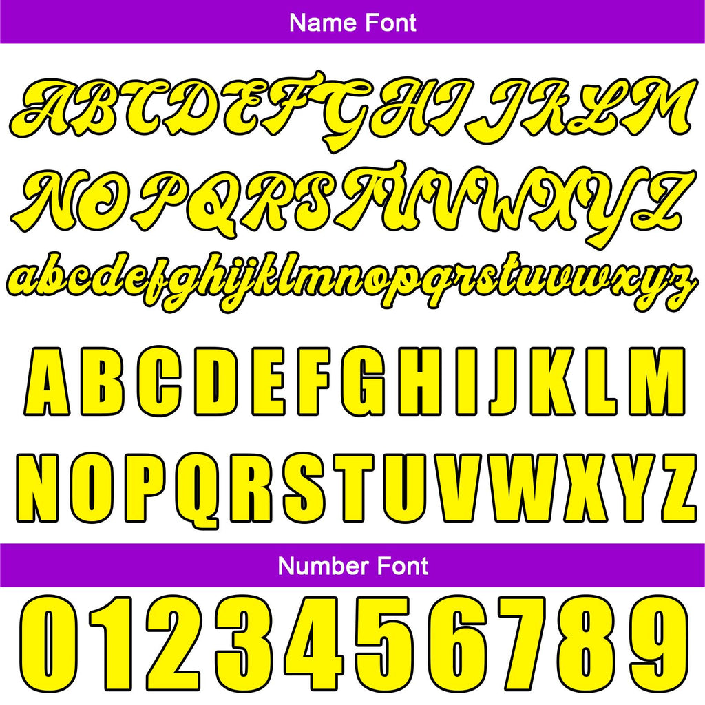Custom Purple Yellow Basketball Jersey Uniform Suit Printed Your Logo Name Number enthsush