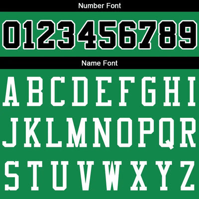 Custom Stitched Basketball Jersey for Men, Women And Kids Kelly Green-Black-White enthsush