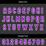 Custom Gray Violet Basketball Jersey Uniform Suit Printed Your Logo Name Number