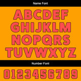 Custom Orange Red Jerseys for Men Women Personalized Soccer Uniforms for Adult and Kid