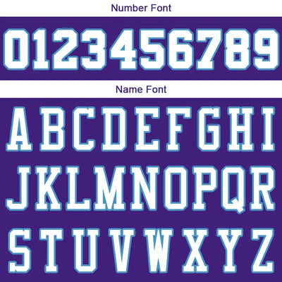 Custom Stitched Basketball Jersey for Men, Women And Kids Purple-White-Light Blue enthsush