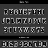 Custom Black Grey Jerseys for Men Women Personalized Soccer Uniforms for Adult and Kid