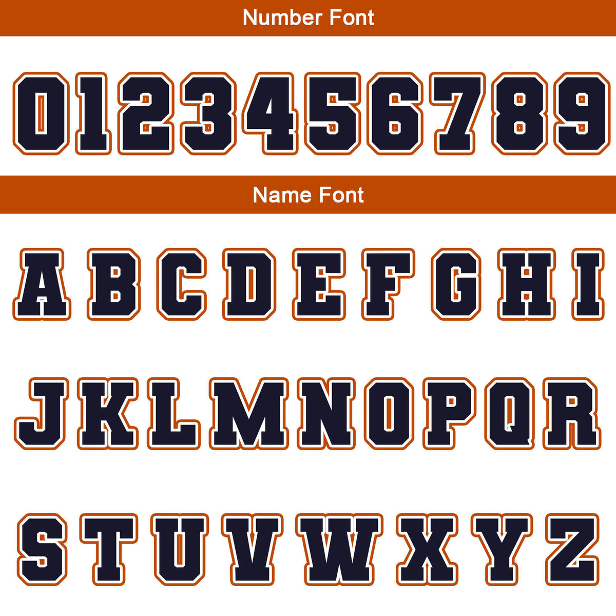Custom White Orange Navy Waterproof Varsity Jackets Personalized Stitched Name Number Logo to Letterman Jackets enthsush