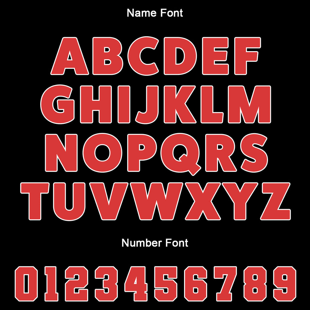 Custom Black Red Jerseys for Men Women Personalized Soccer Uniforms for Adult and Kid enthsush
