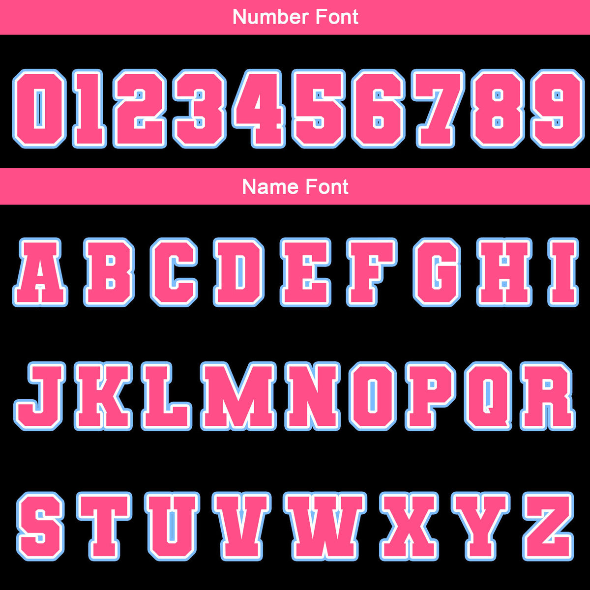 Custom Black Pink Light Blue Waterproof Varsity Jackets Personalized Stitched Name Number Logo to Letterman Jackets enthsush