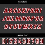 Custom Red Basketball Jersey Uniform Suit Printed Your Logo Name Number