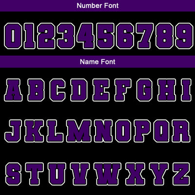 Custom Black Purple White Waterproof Varsity Jackets Personalized Stitched Name Number Logo to Letterman Jackets enthsush