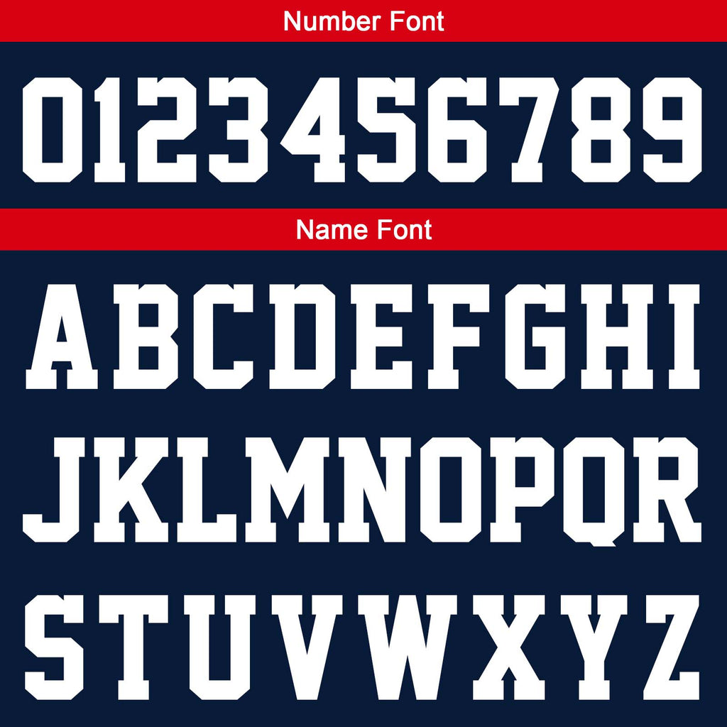Custom Navy Red Sleeve Hoodies for Men Women Shirts with Hoods Printed Name Logo enthsush