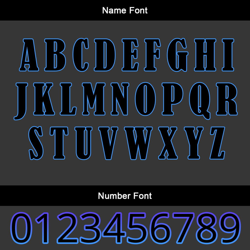 Custom Black Blue Jerseys for Men Women Personalized Soccer Uniforms for Adult and Kid enthsush