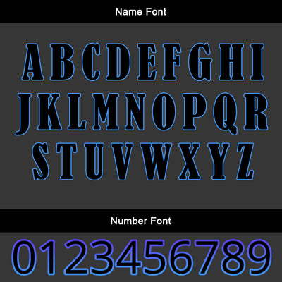 Custom Black Blue Jerseys for Men Women Personalized Soccer Uniforms for Adult and Kid enthsush
