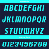 Custom Dark Blue Cyan Basketball Soccer Football Shooting Long T-Shirt for Adults and Kids