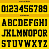 Custom Yellow Sleeve Hoodies for Men Women Shirts with Hoods Printed Name Logo