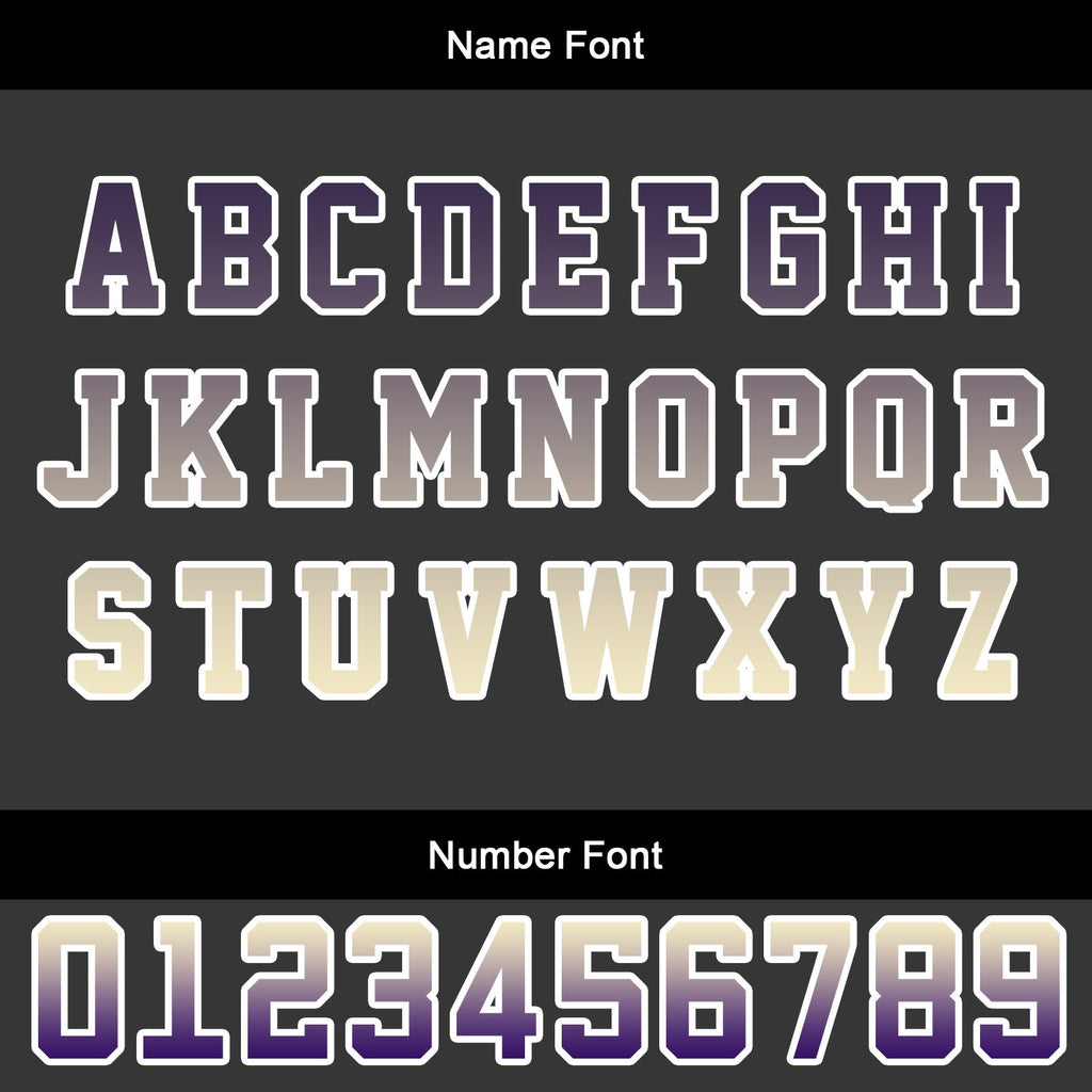 Custom Beige Purple Jerseys for Men Women Personalized Soccer Uniforms for Adult and Kid enthsush