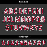 Custom Red Basketball Jersey Uniform Suit Printed Your Logo Name Number