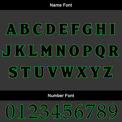 Custom Black Green Soccer Jerseys for Men Women Personalized Soccer Uniforms for Adult and Kid enthsush