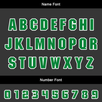 Custom Green Jerseys for Men Women Personalized Soccer Uniforms for Adult and Kid enthsush