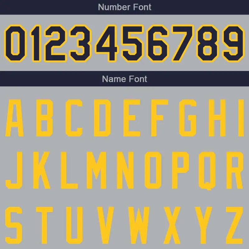 Custom Stitched Basketball Jersey for Men, Women And Kids Gray-Navy-Yellow enthsush