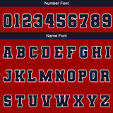 Custom Red White Navy Waterproof Varsity Jackets Personalized Stitched Name Number Logo to Letterman Jackets