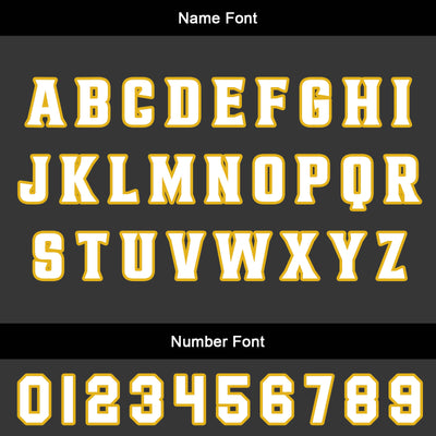 Custom Black Yellow Basketball Jersey Uniform Suit Printed Your Logo Name Number enthsush