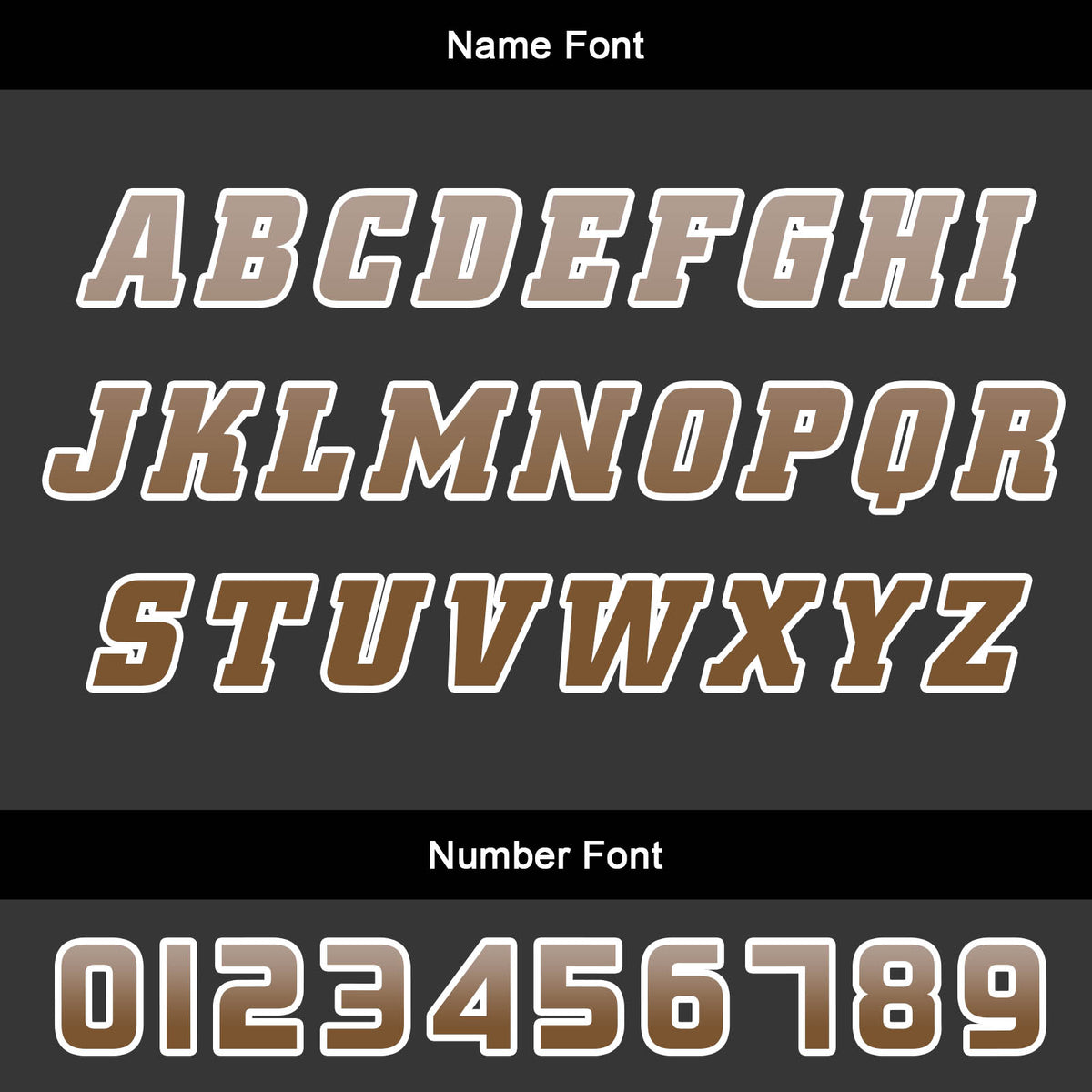 Custom Brown Basketball Jersey Uniform Suit Printed Your Logo Name Number enthsush