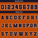 Custom Orange White Navy Waterproof Varsity Jackets Personalized Stitched Name Number Logo to Letterman Jackets