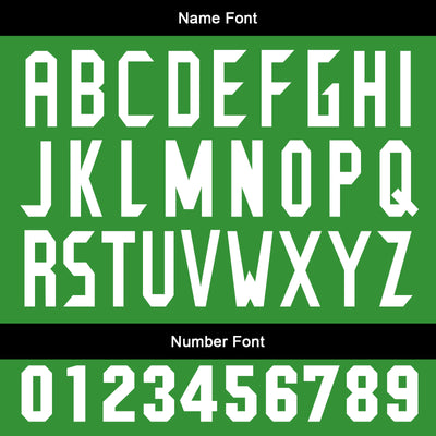 Custom Green Basketball Jersey Uniform Suit Printed Your Logo Name Number enthsush