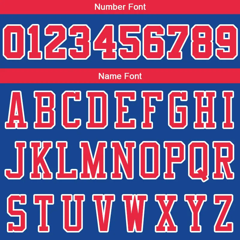 Custom Stitched Basketball Jersey for Men, Women And Kids Royal-Red-White enthsush