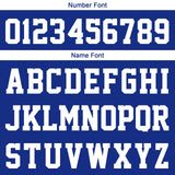 Custom Blue Sleeve Hoodies for Men Women Shirts with Hoods Printed Name Logo