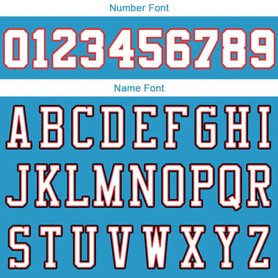 Custom Stitched Basketball Jersey for Men, Women And Kids Aqua-White-Red enthsush