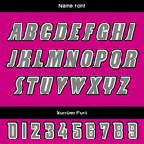 Custom Plum Pink Black Reversible Basketball Suit for Adults and Kids Personalized Jersey