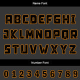 Custom Blue Orange Jerseys for Men Women Personalized Soccer Uniforms for Adult and Kid