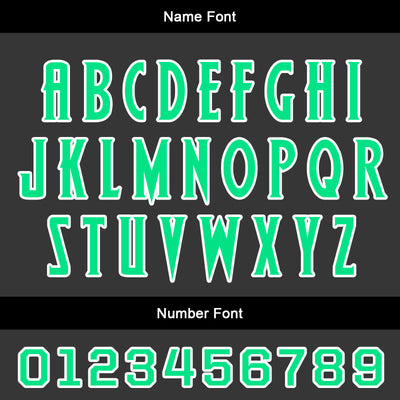 Custom Black Green Soccer Jerseys for Men Women Personalized Soccer Uniforms for Adult and Kid enthsush