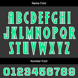 Custom Black Green Soccer Jerseys for Men Women Personalized Soccer Uniforms for Adult and Kid