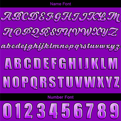 Custom Purple Jersey Personalized Baseball Shirt for Men Women Kids Youth enthsush