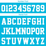 Custom Aqua Sleeve Hoodies for Men Women Shirts with Hoods Printed Name Logo