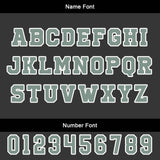 Custom Aqua Basketball Jersey Uniform Suit Printed Your Logo Name Number